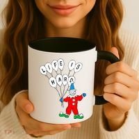 Clown Life Is Hard Coffee Mug thumb 3