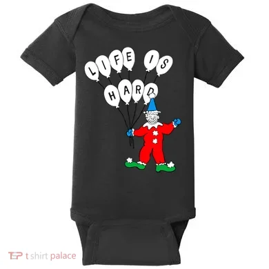 Clown Life Is Hard Baby Bodysuit