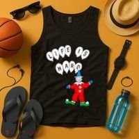 Clown Life Is Hard Tank Top thumb 4