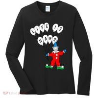 Clown Life Is Hard Women's Long Sleeve Shirt thumb 0