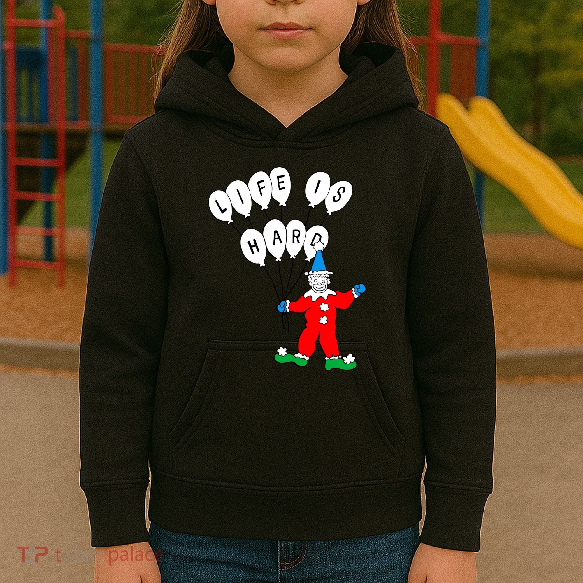 Clown Life Is Hard Kids Hoodie