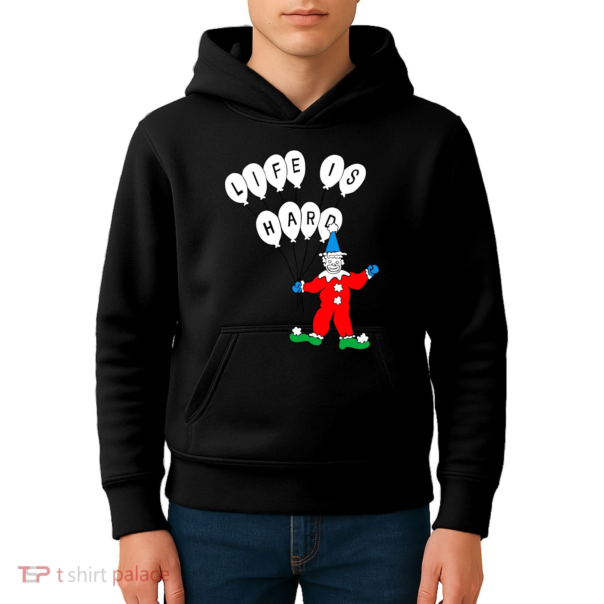 Clown Life Is Hard Kids Hoodie