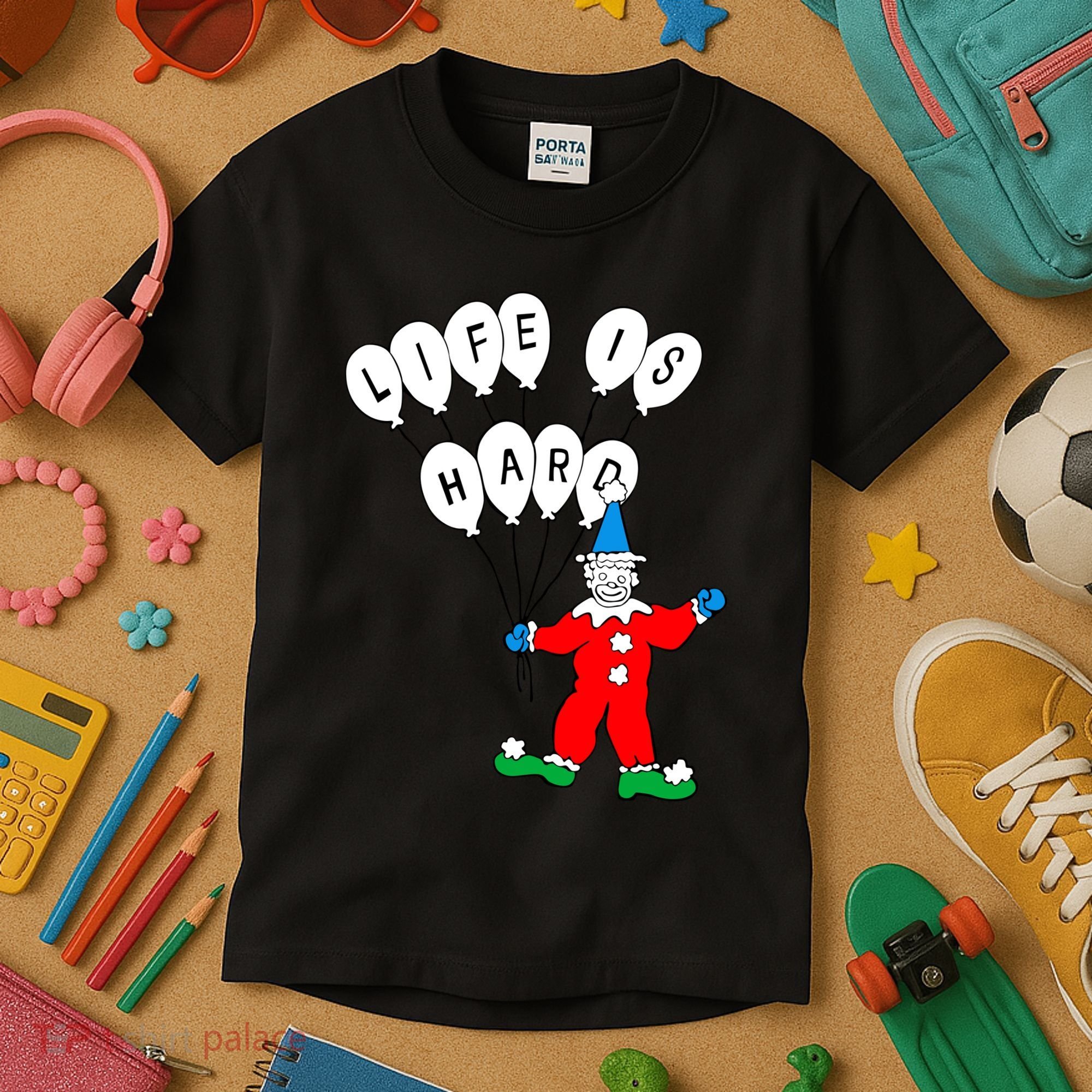 Clown Life Is Hard Kids T-Shirt