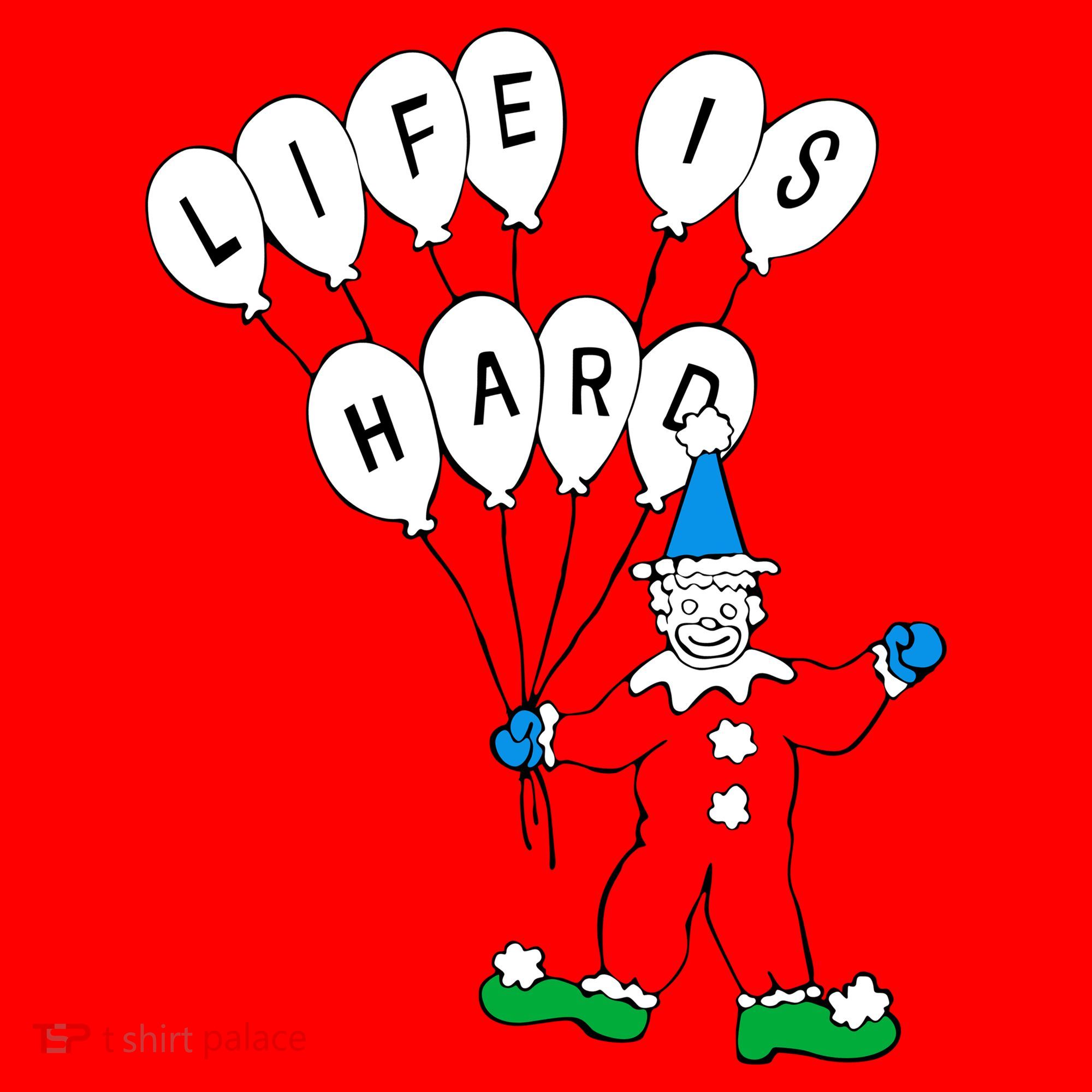 Clown Life Is Hard Santa Hat