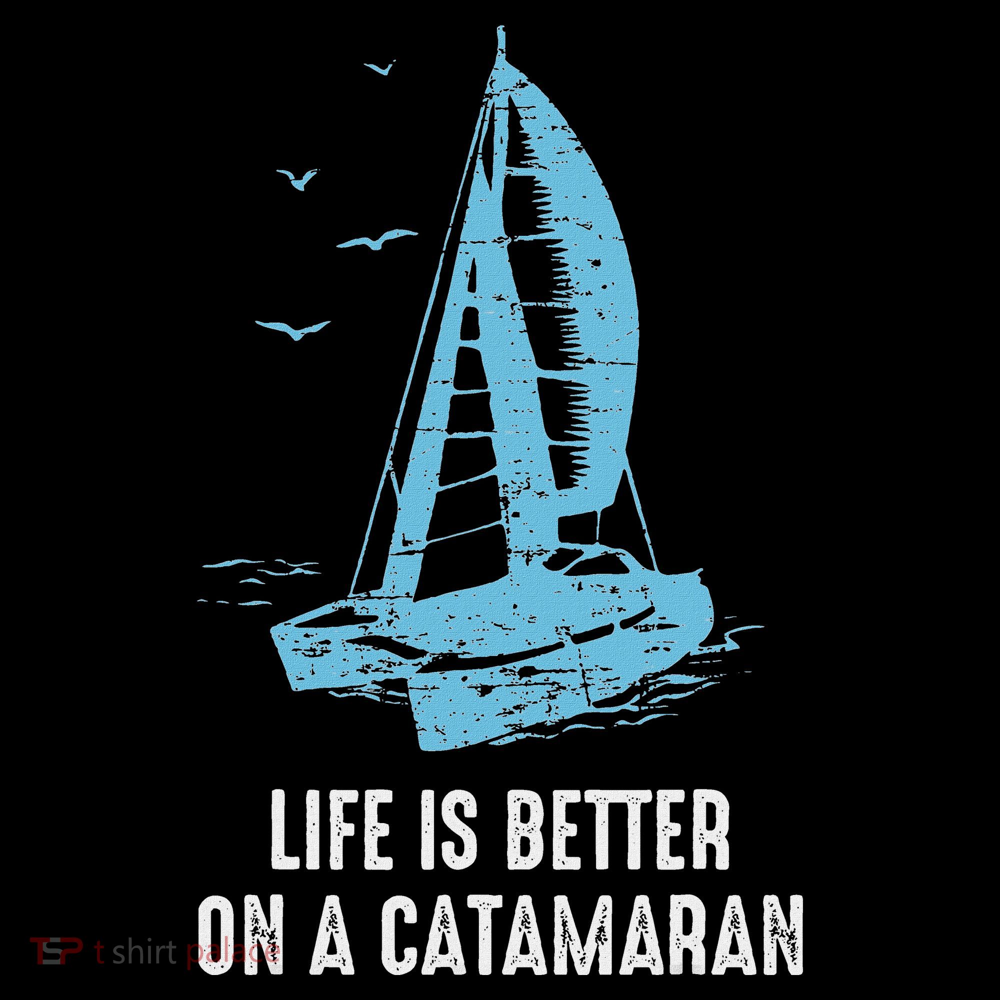 Catamaran Life Is Better Catamaran Sailing Trapeze Sailor Kids Hoodie