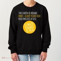 Climate Change is Real Science Facts Women's Sweatshirt thumb 0