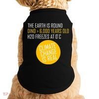 Climate Change is Real Science Facts Doggie Tank thumb 0