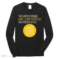 Climate Change is Real Science Facts Long Sleeve Shirt thumb 0