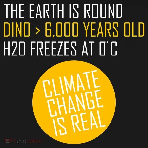 Climate Change is Real Science Facts Bucket Hat