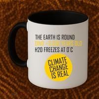 Climate Change is Real Science Facts Coffee Mug thumb 2