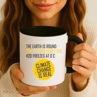 Climate Change is Real Science Facts Coffee Mug thumb 3