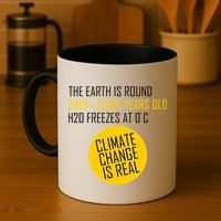 Climate Change is Real Science Facts Coffee Mug thumb 4