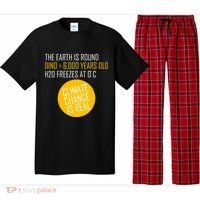 Climate Change is Real Science Facts Pajama Set thumb 0