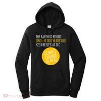 Climate Change is Real Science Facts Women's Hoodie thumb 0