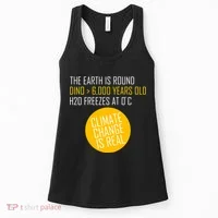 Climate Change is Real Science Facts Women's Tank Top thumb 0