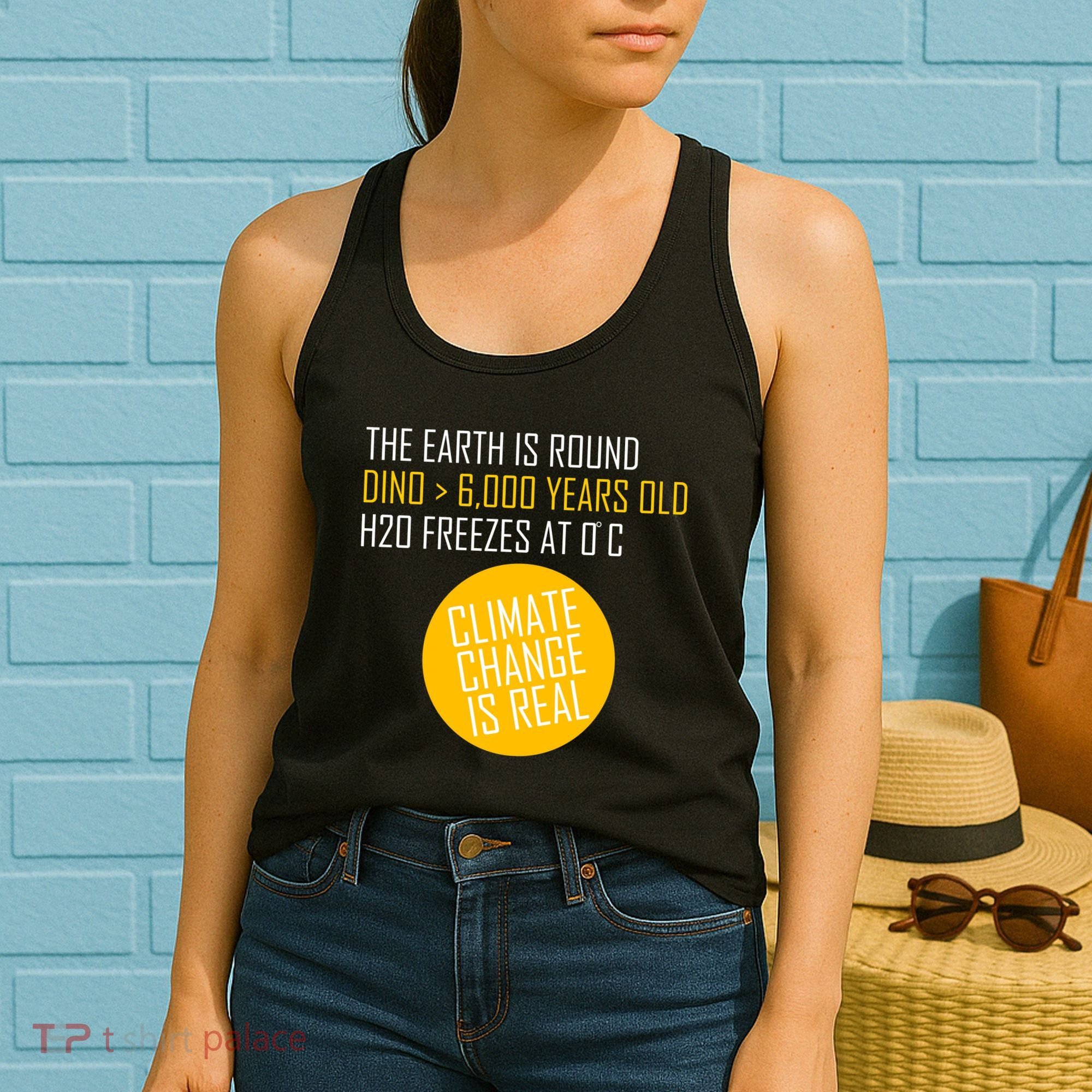 Climate Change is Real Science Facts Women's Tank Top