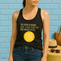 Climate Change is Real Science Facts Women's Tank Top thumb 2
