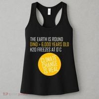 Climate Change is Real Science Facts Women's Tank Top thumb 3