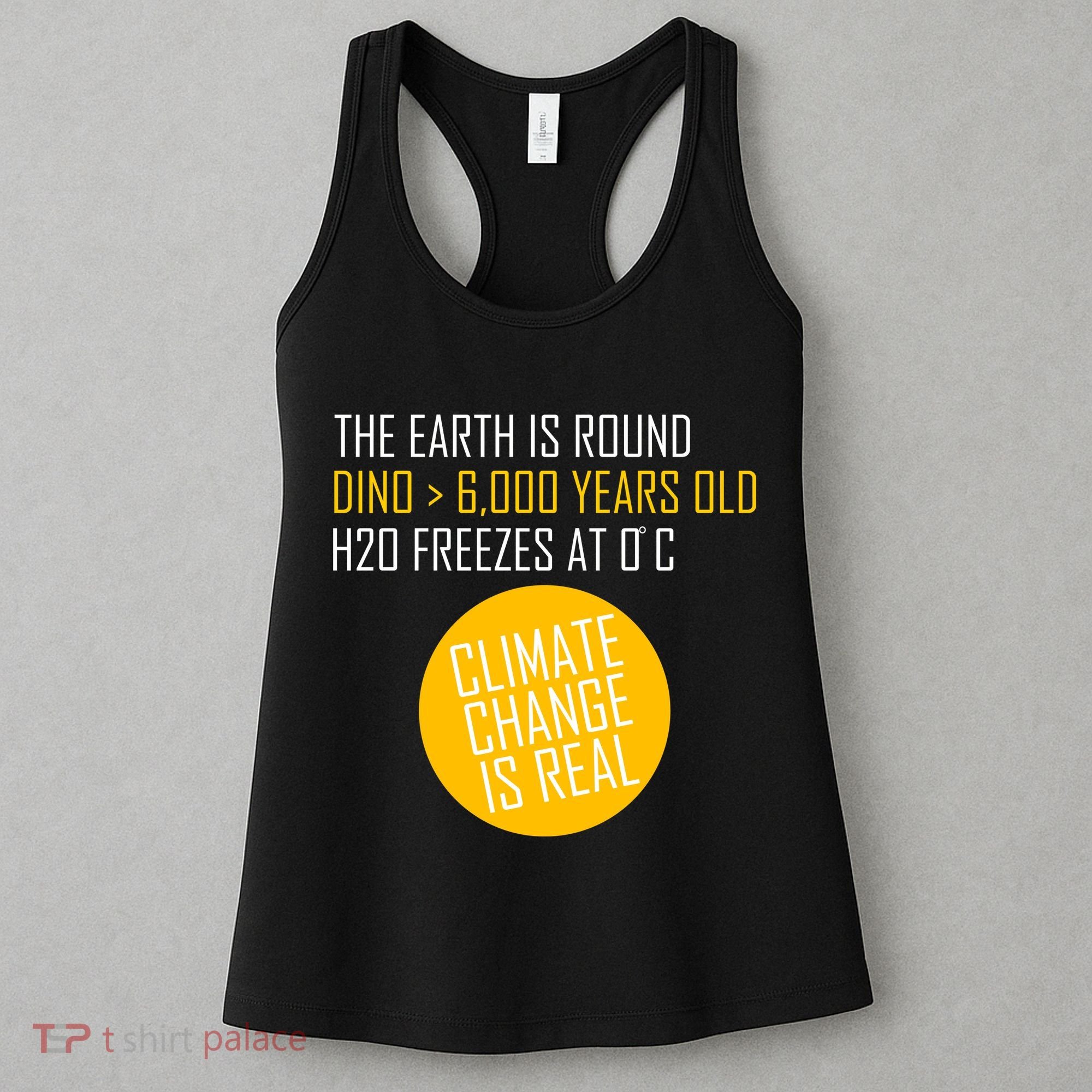 Climate Change is Real Science Facts Women's Tank Top