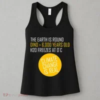 Climate Change is Real Science Facts Women's Tank Top thumb 3
