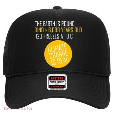 Climate Change is Real Science Facts Hat