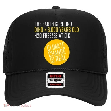 Climate Change is Real Science Facts Hat