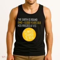 Climate Change is Real Science Facts Tank Top thumb 3