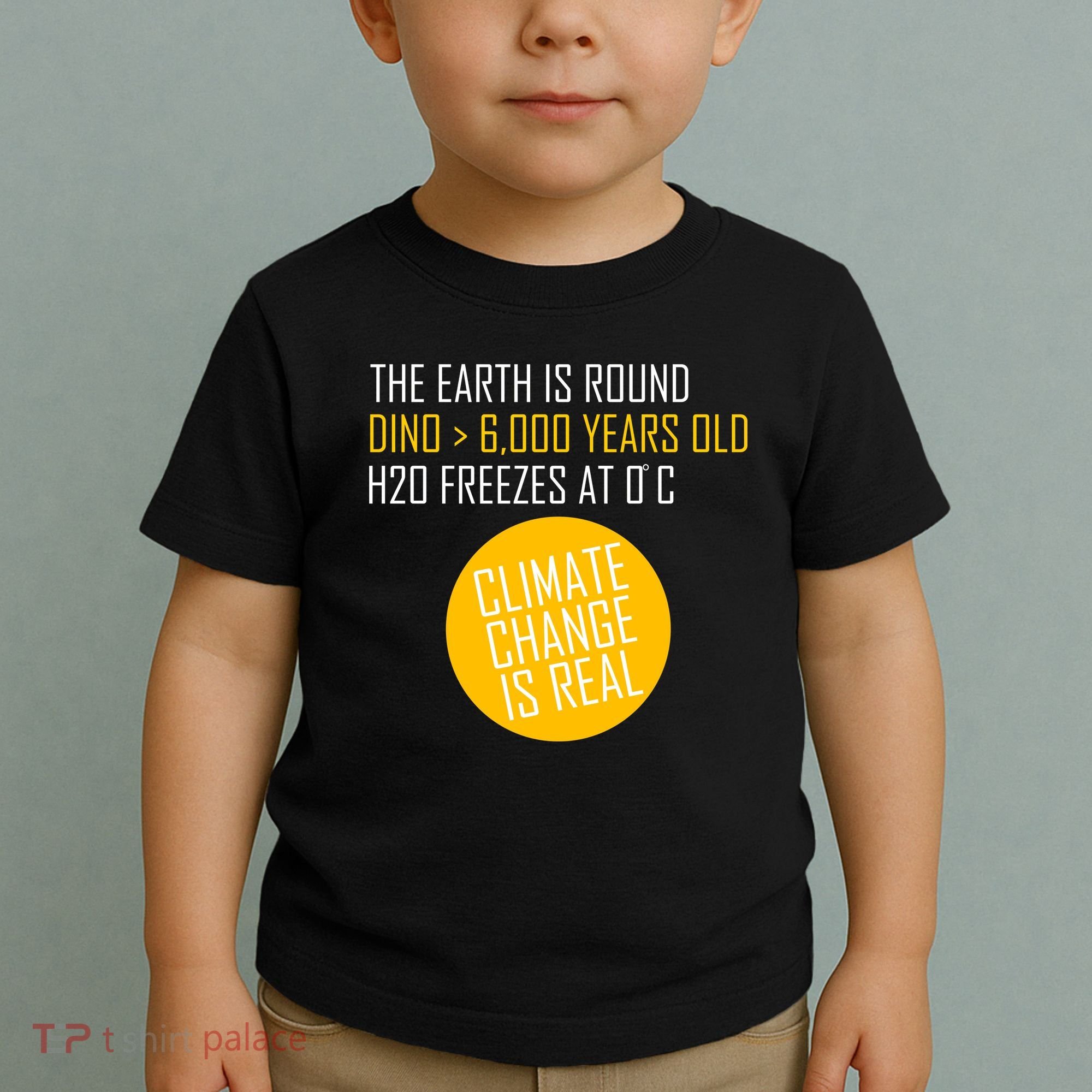 Climate Change is Real Science Facts Toddler T-Shirt