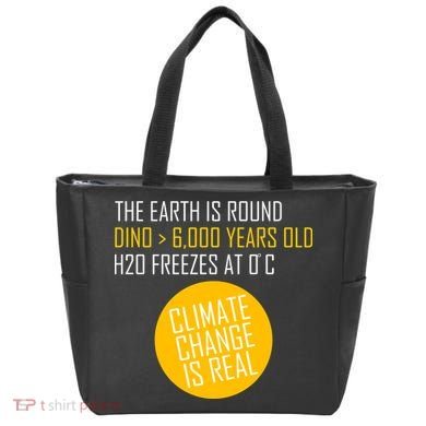 Climate Change is Real Science Facts Tote Bag