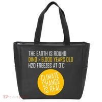 Climate Change is Real Science Facts Tote Bag thumb 0