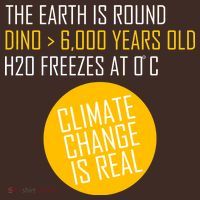 Climate Change is Real Science Facts Apron thumb 3
