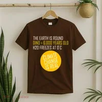 Climate Change is Real Science Facts T-Shirt thumb 2