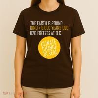 Climate Change is Real Science Facts T-Shirt thumb 4