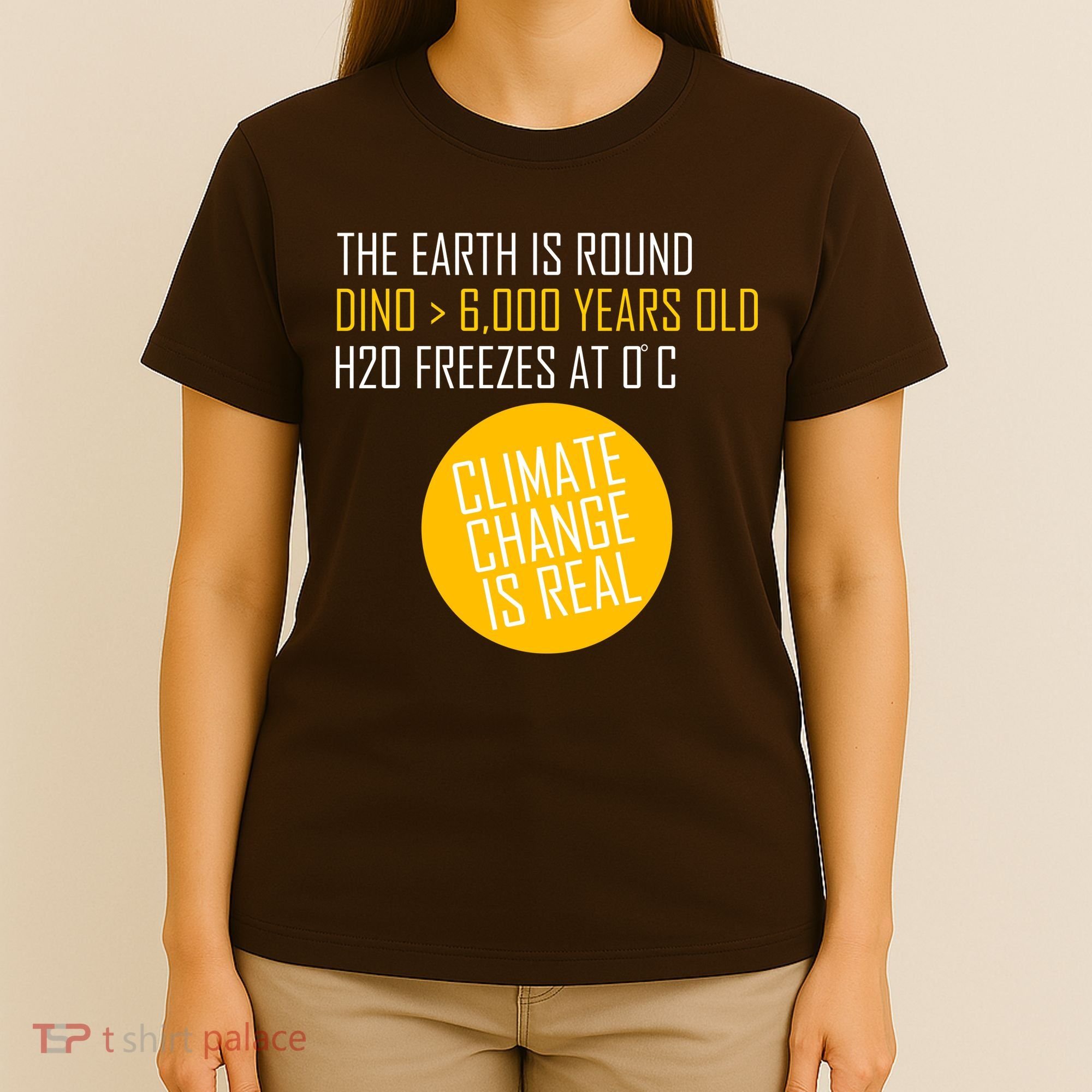 Climate Change is Real Science Facts T-Shirt