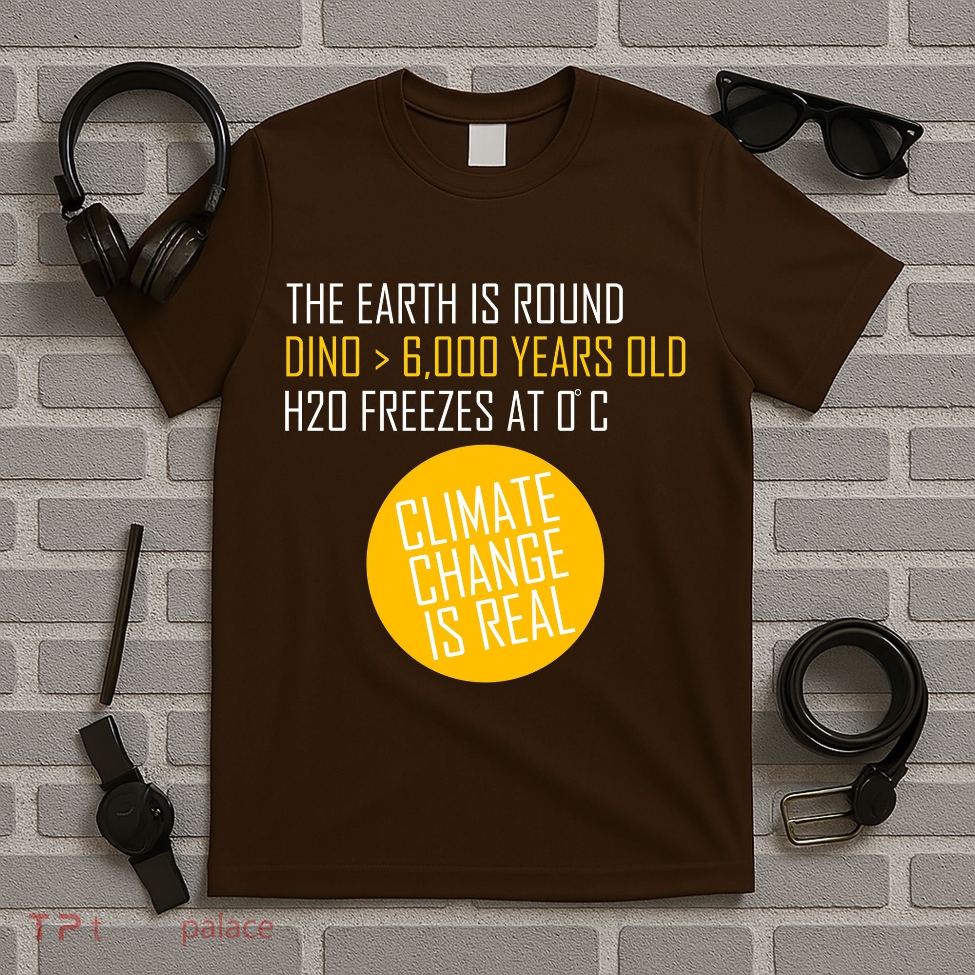 Climate Change is Real Science Facts T-Shirt