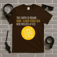 Climate Change is Real Science Facts T-Shirt thumb 5