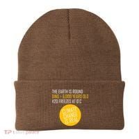 Climate Change is Real Science Facts Beanie thumb 0