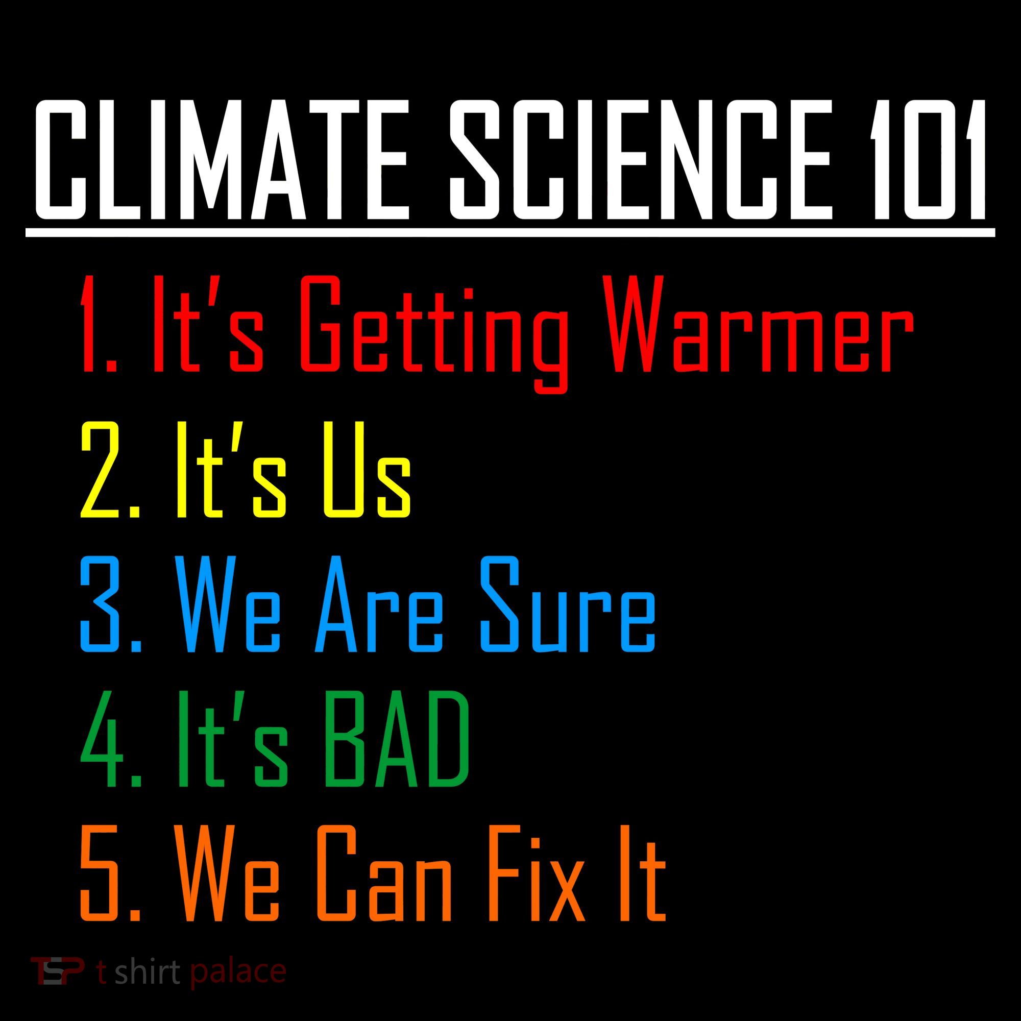 Climate Science 101 Climate Change Facts We Can Fix It Women's Hoodie