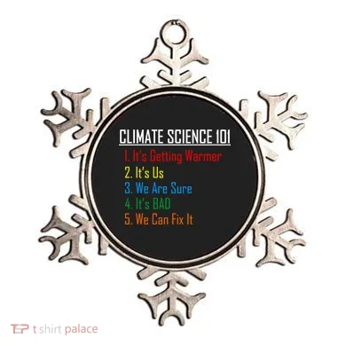 Climate Science 101 Climate Change Facts We Can Fix It Ornament