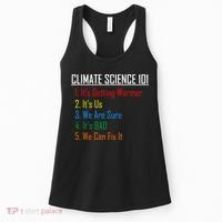 Climate Science 101 Climate Change Facts We Can Fix It Women's Tank Top thumb 0