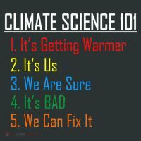 Climate Science 101 Climate Change Facts We Can Fix It Kids Long Sleeve Shirt thumb 2