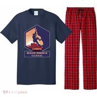 Climbing Because Murder Is Illegal Pajama Set thumb 0