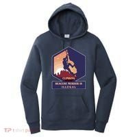 Climbing Because Murder Is Illegal Women's Hoodie thumb 0