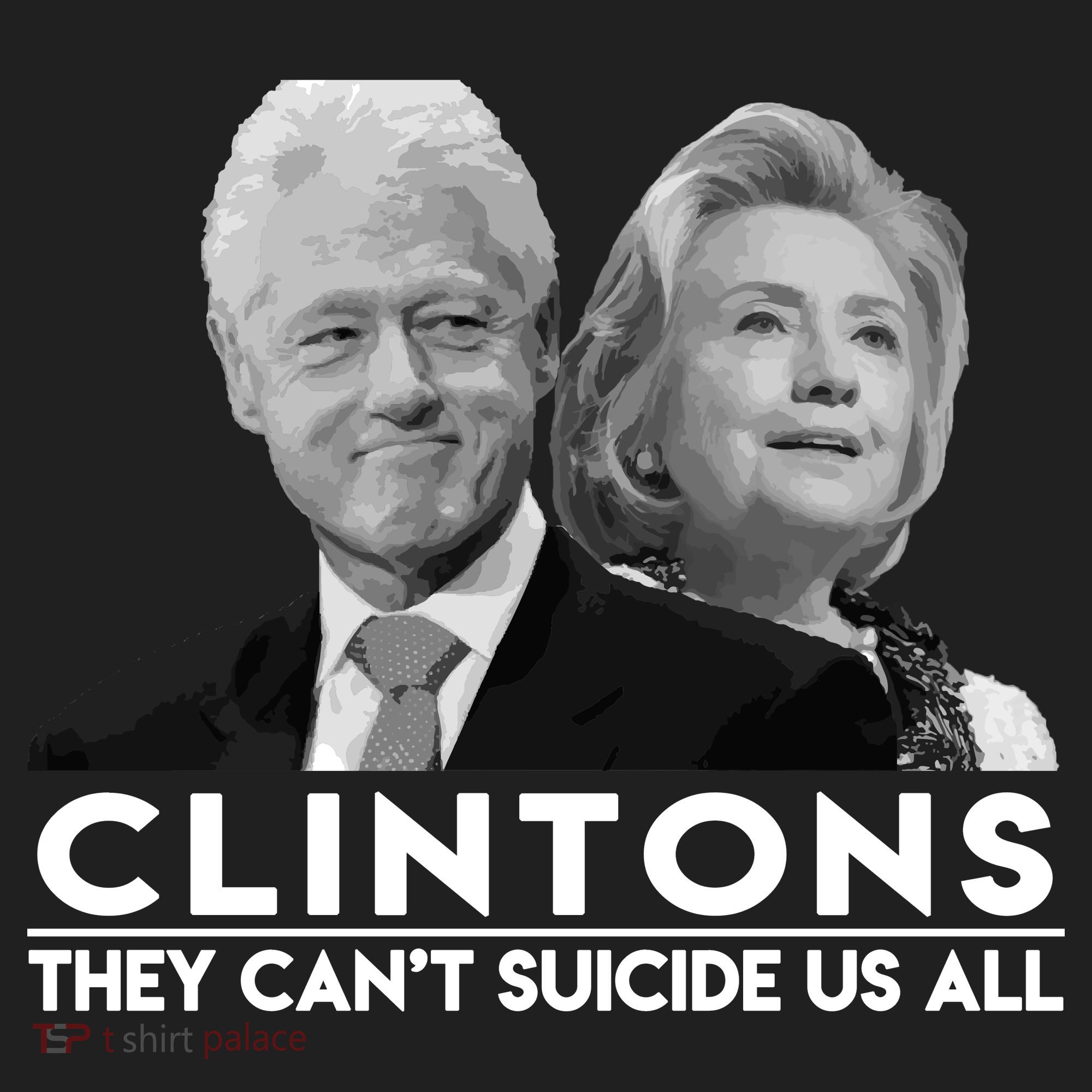 Clintons They Can't Suicide Us All Golf Towel