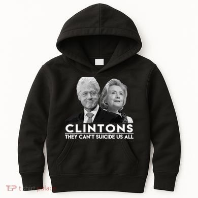 Clintons They Can't Suicide Us All Kids Hoodie