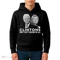 Clintons They Can't Suicide Us All Kids Hoodie thumb 4