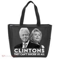 Clintons They Can't Suicide Us All Tote Bag thumb 0