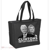 Clintons They Can't Suicide Us All Tote Bag thumb 2