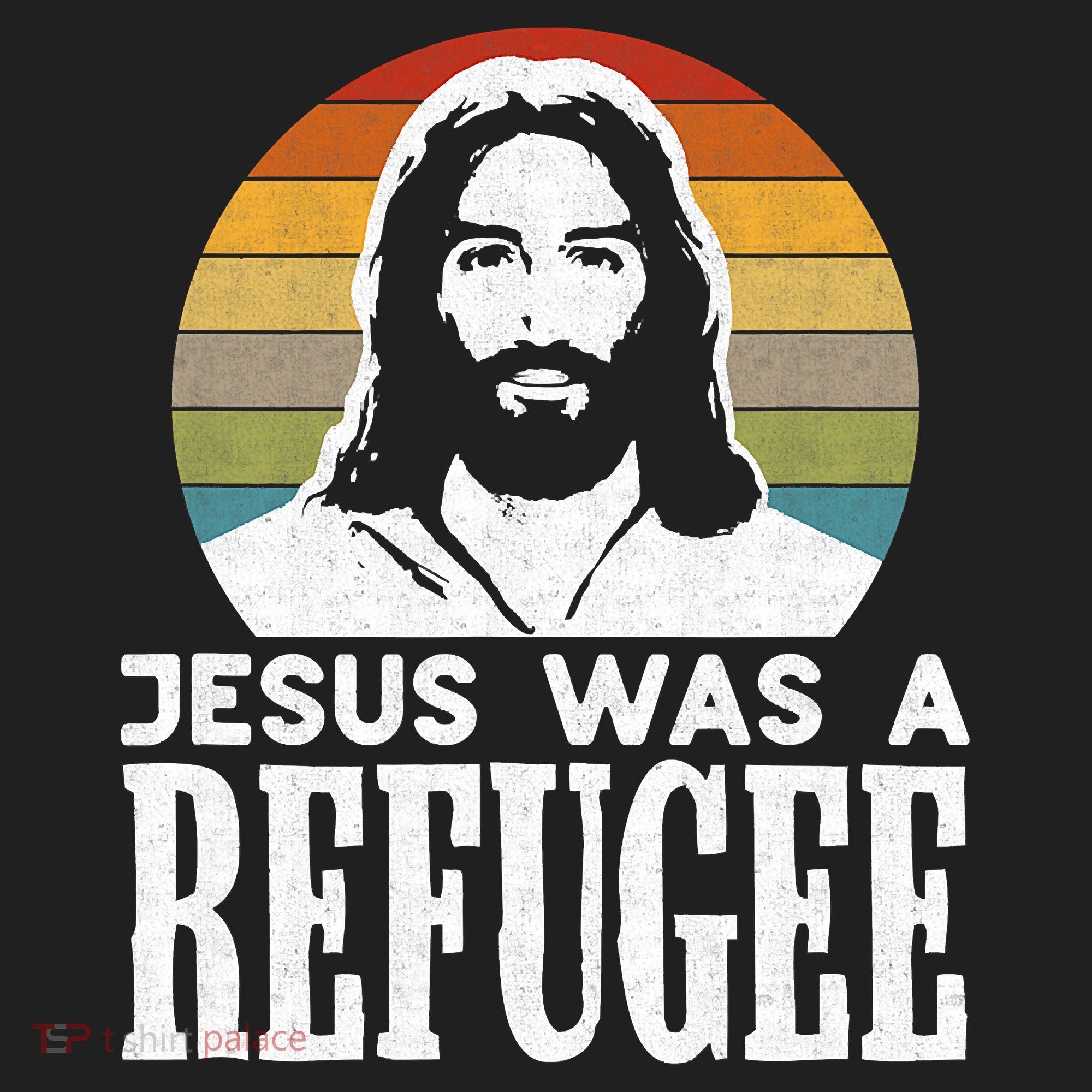 Christian Liberal Jesus Was A Refugee Women's Sweatshirt