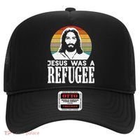 Christian Liberal Jesus Was A Refugee Hat thumb 0